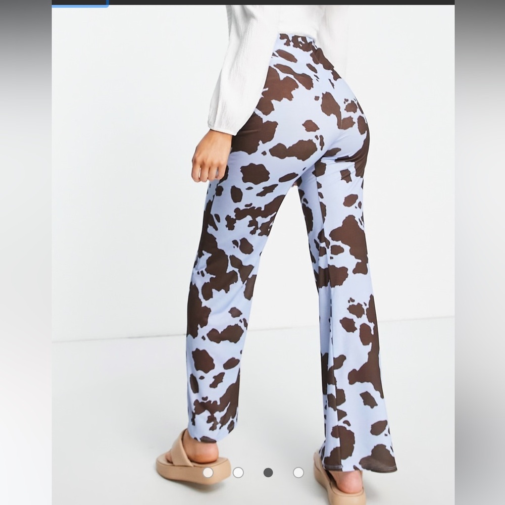 Cow Print Pants ASOS